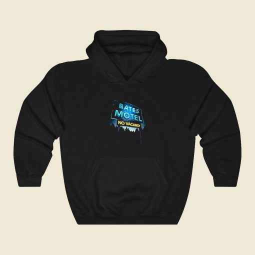 Scary Motel Sign Funny Graphic Hoodie