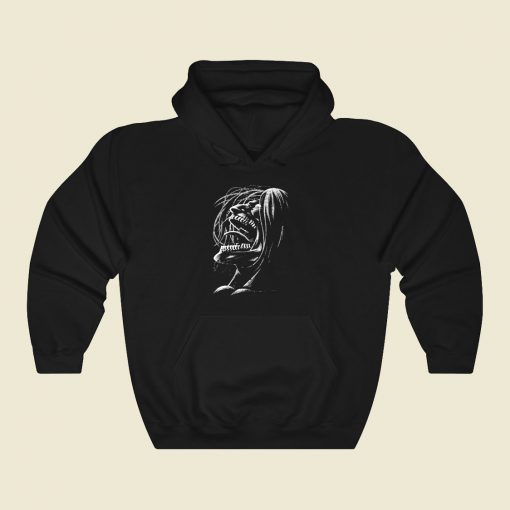 Scream Of Titan Funny Graphic Hoodie