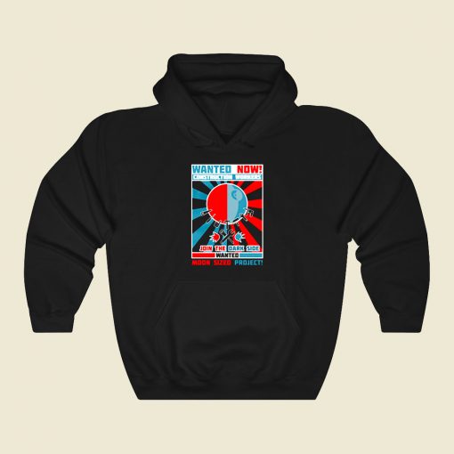 Secret Moon Project Funny Graphic Hoodie