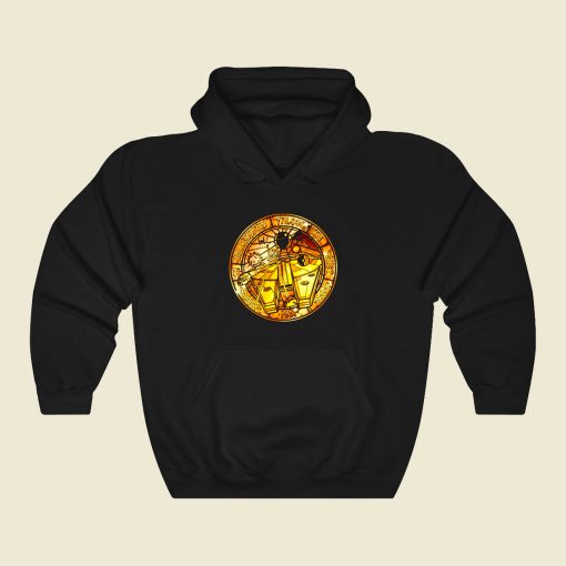 Semper Rebel Gold Edition Funny Graphic Hoodie