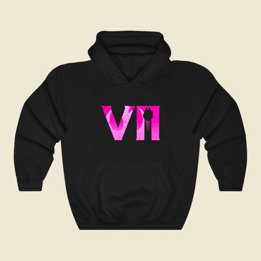 Seven Pink Variant Funny Graphic Hoodie