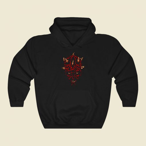 Shattered Evil Funny Graphic Hoodie