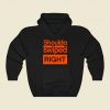 Shoulda Swiped Right Funny Graphic Hoodie