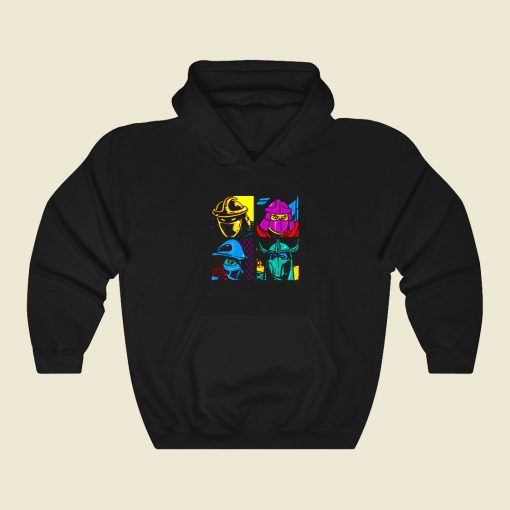 Shredder Pop Funny Graphic Hoodie