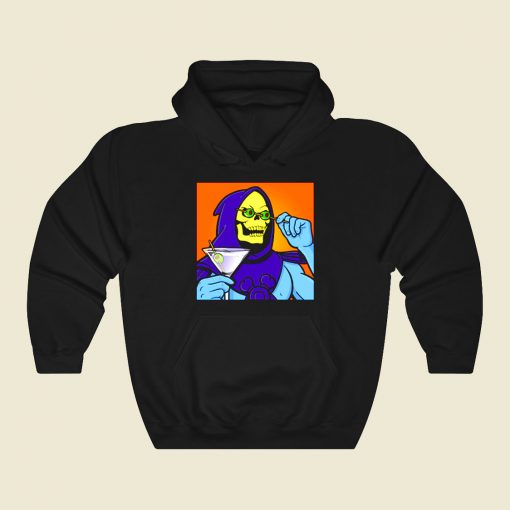 Skeletini Funny Graphic Hoodie