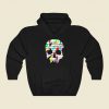 Skull Colors Funny Graphic Hoodie