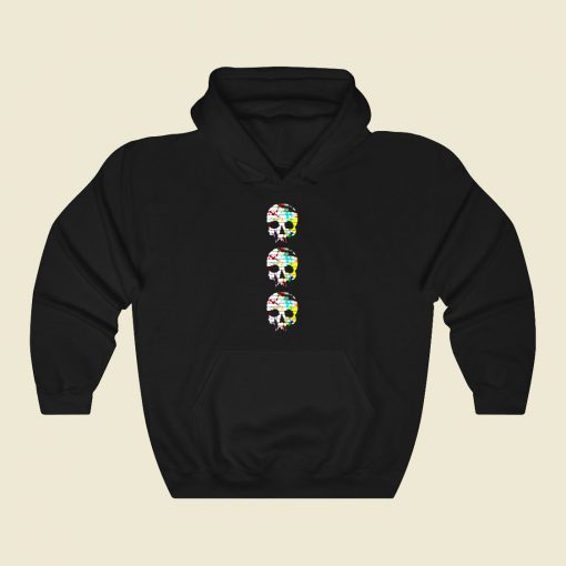 Skulls Funny Graphic Hoodie