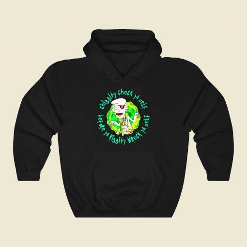 Slick Rick The Drooler Funny Graphic Hoodie