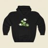 Slimer Rider Funny Graphic Hoodie