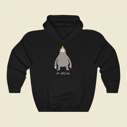 Sloth Funny Graphic Hoodie