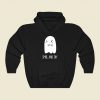 Smol And Shy Funny Graphic Hoodie