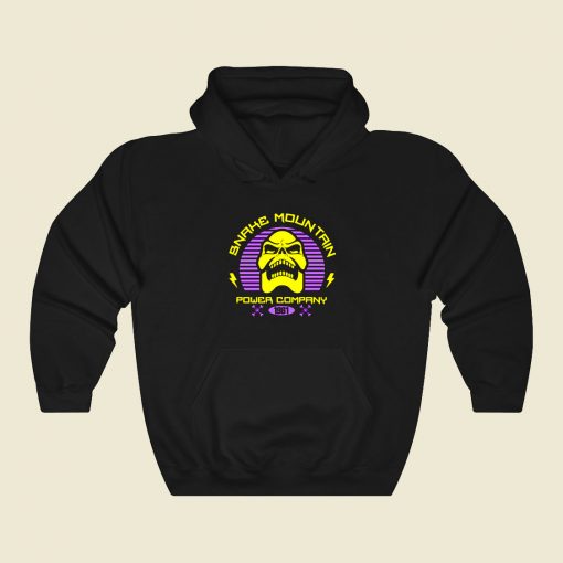 Snake Mountai Power Company Funny Graphic Hoodie