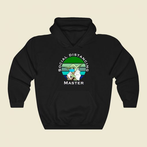 Social Distancing Master Funny Graphic Hoodie