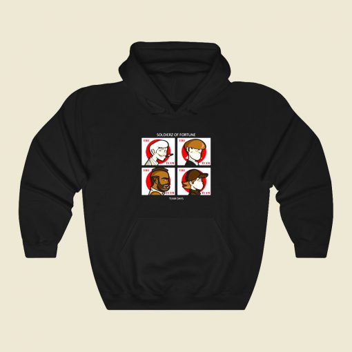 Soldierz Of Fortune Funny Graphic Hoodie