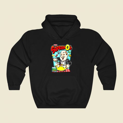 Sopranos Cereal Funny Graphic Hoodie