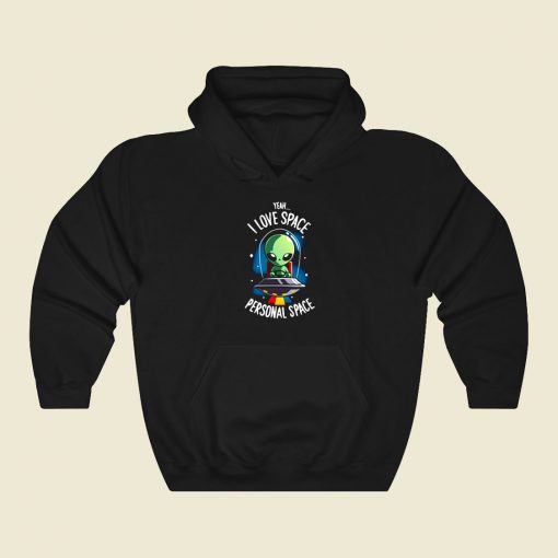 Space Lover Funny Graphic Hoodie