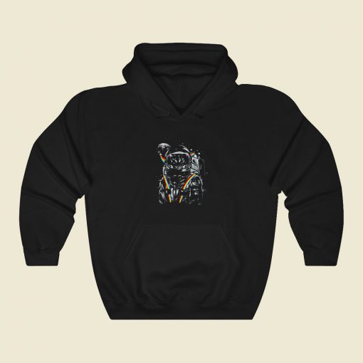 Space Mission Funny Graphic Hoodie