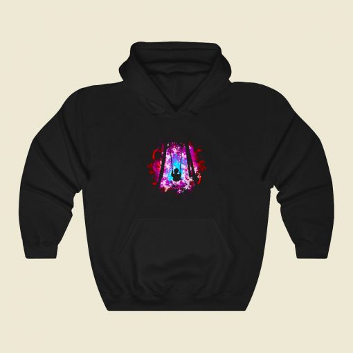 Space Swing Funny Graphic Hoodie