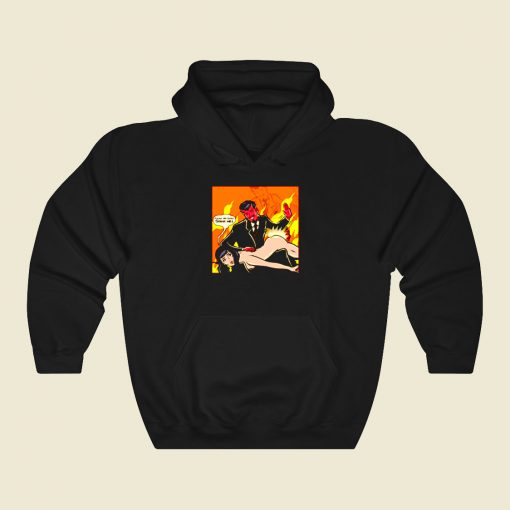 Spank Me Funny Graphic Hoodie