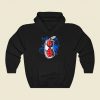 Spidercan Funny Graphic Hoodie