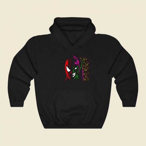 Spiderman Vs Elf Funny Graphic Hoodie