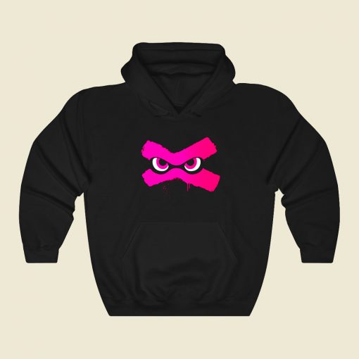 Splat X Pink Funny Graphic Hoodie