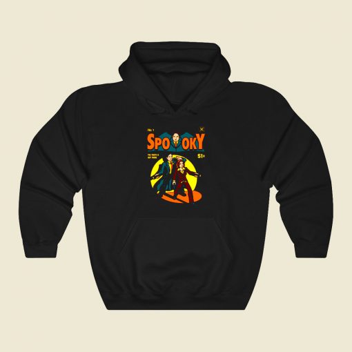 Spooky Comic Funny Graphic Hoodie