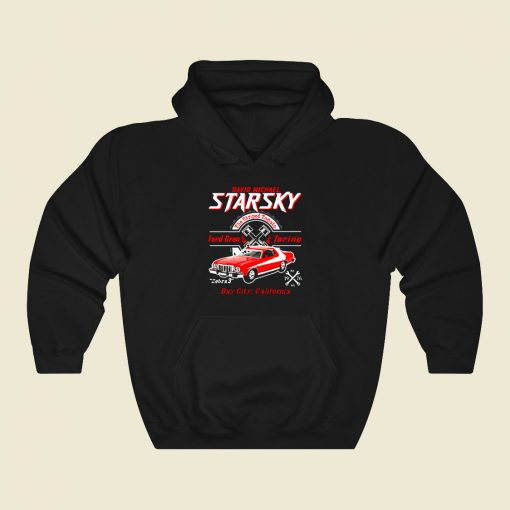 Starsky 1976 Ford Gran Torino Funny Graphic Hoodie