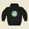 Stay Home Drink Coffee Funny Graphic Hoodie