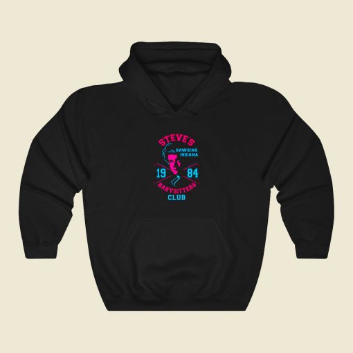 Steves Babysitters Club Funny Graphic Hoodie