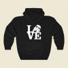 Stormtrooper Love Funny Graphic Hoodie