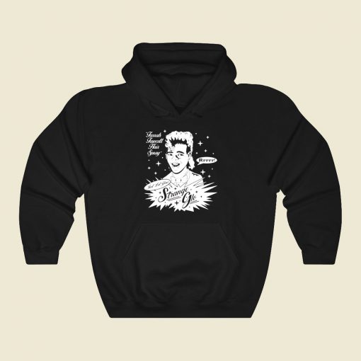 Strange Glo Funny Graphic Hoodie