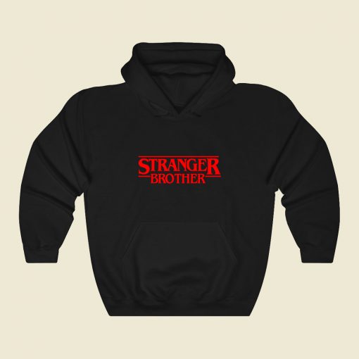 Stranger Brother Funny Graphic Hoodie