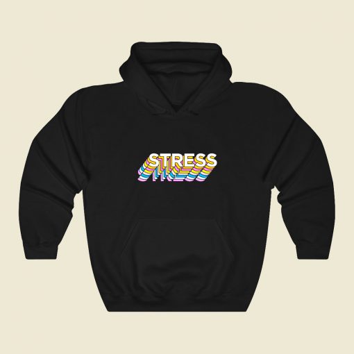 Stresssss Funny Graphic Hoodie