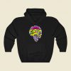 Sugar Crazy Skull Funny Graphic Hoodie