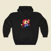 Super Graffiti Bros Funny Graphic Hoodie