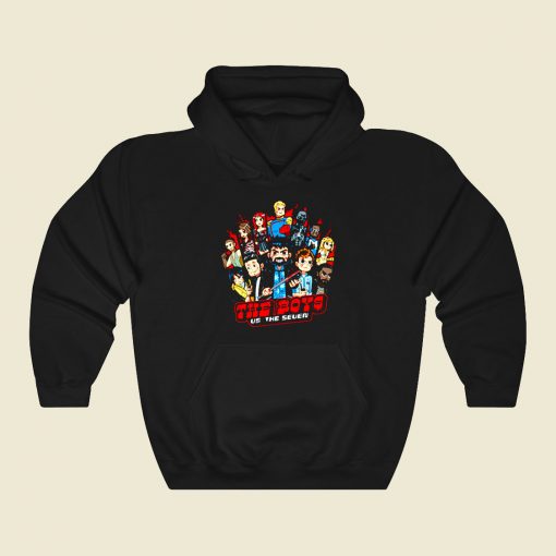 Supes Pilgrim Funny Graphic Hoodie