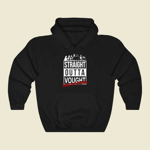 Supes Wit Attitude Funny Graphic Hoodie