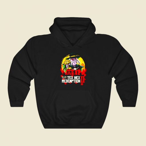 Tex Hex Redemption Ii Funny Graphic Hoodie