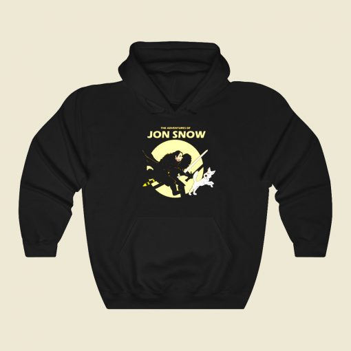 The Adventures Of Jon Snow Funny Graphic Hoodie