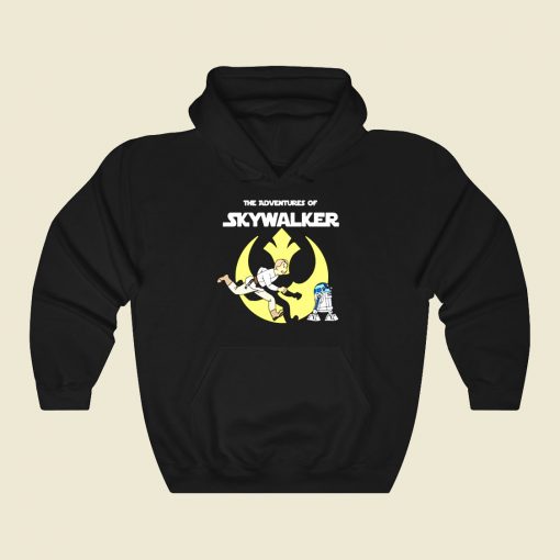 The Adventures Of Skywalker Funny Graphic Hoodie