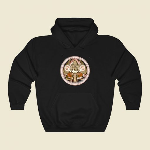 The Cthulhu Runes Funny Graphic Hoodie