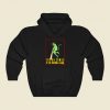 The Devil In The Dh Baseballs Designated Hitter Funny Graphic Hoodie