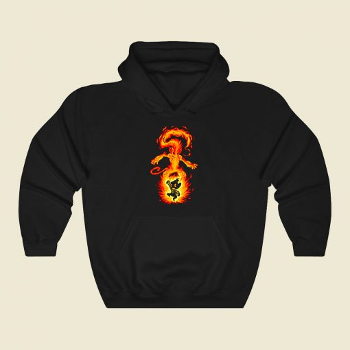 The Fire Ape Within Funny Graphic Hoodie