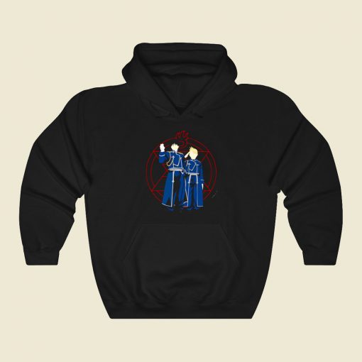 The Fire Couple Funny Graphic Hoodie