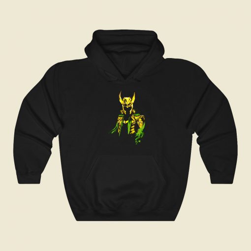 The God Of Mischief Funny Graphic Hoodie