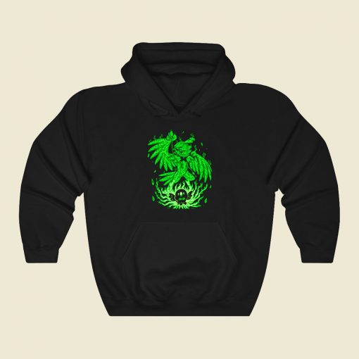 The Grass Owl Within Funny Graphic Hoodie