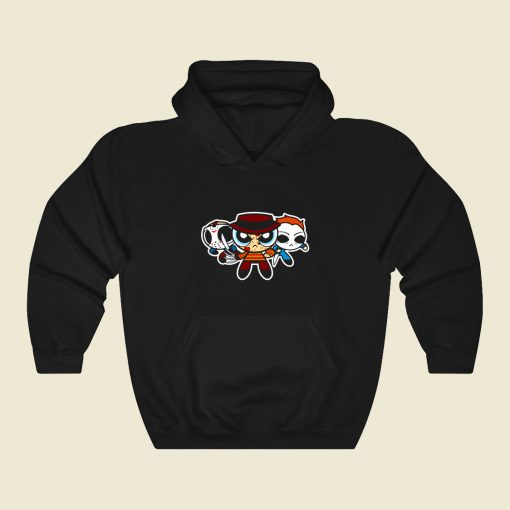 The Horrorpuff Boys Funny Graphic Hoodie