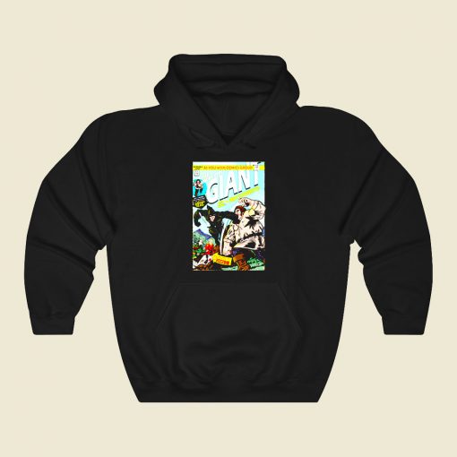 The Incredible Giant Funny Graphic Hoodie