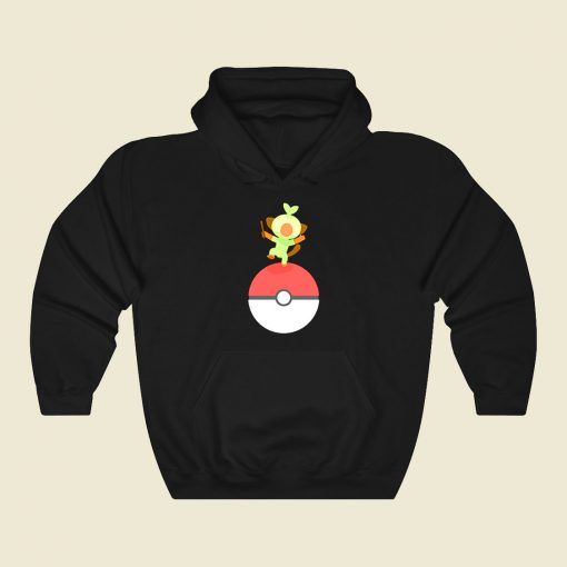 The Leaf Monkey Funny Graphic Hoodie